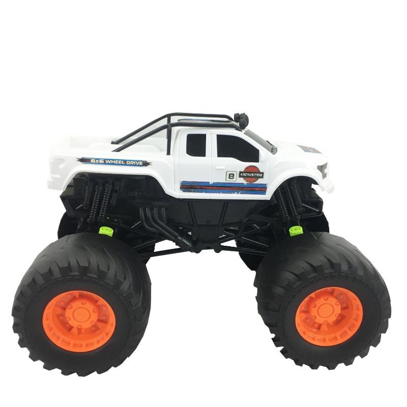 Friction Monster Truck Toy - White