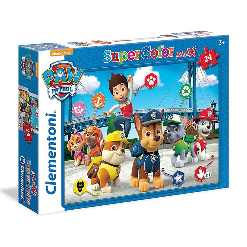 Clementoni - Maxi Paw Patrol Puzzle 24 Pcs