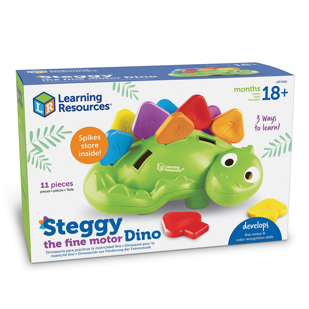 Learning Resources Steggy The Fine Motor Dino Toy