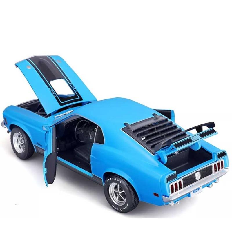 مايستو - سيارة 1970 فورد موستانج ماخ 1 لون أزرق