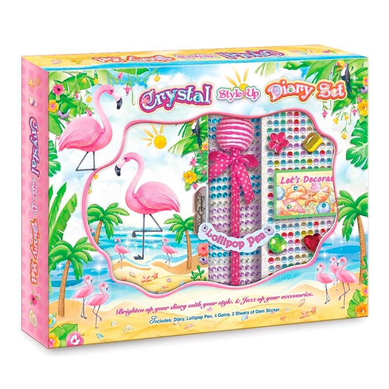 Style Up Your Own Diary - Flamingo