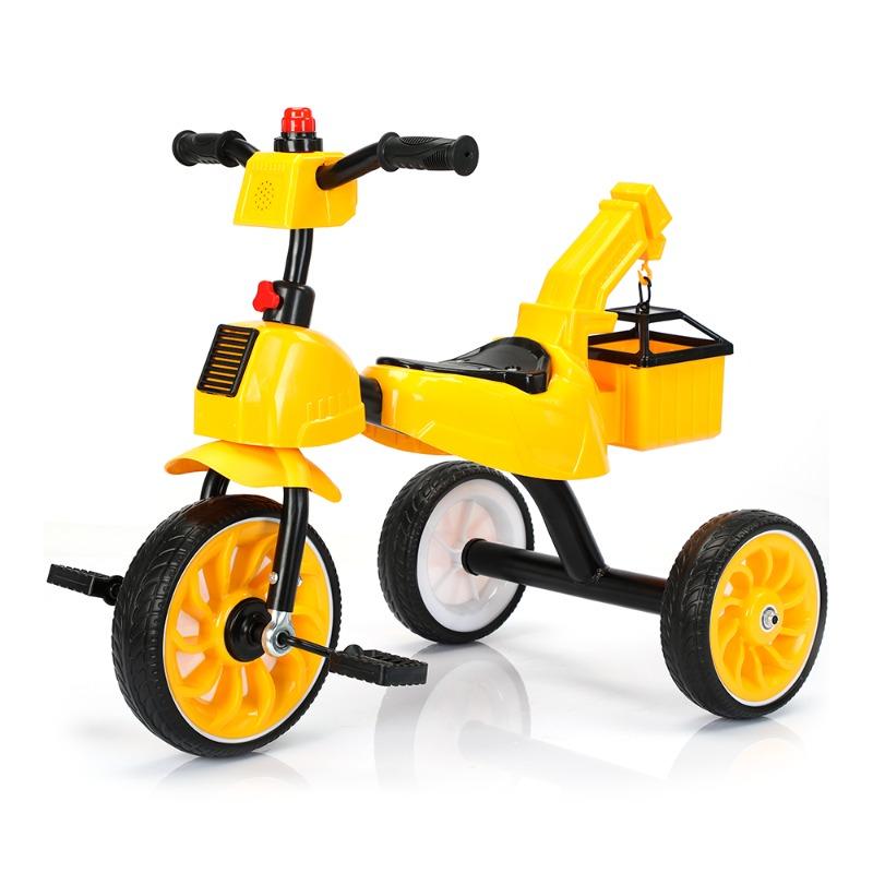 Children Tricycle Crane With Light & Music