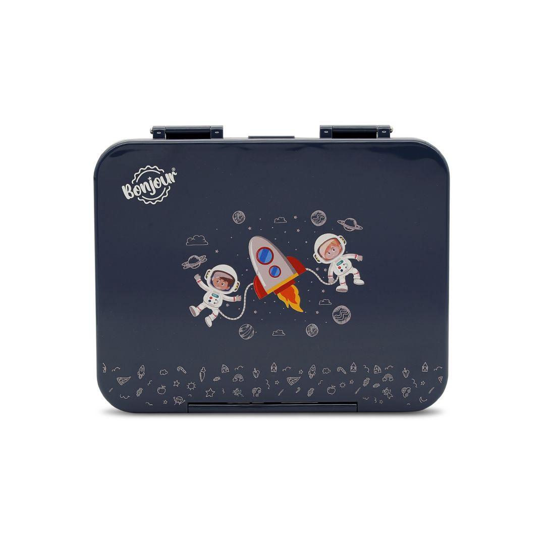 Bonjour Snack Box For Kids - Spaceman Medium Size