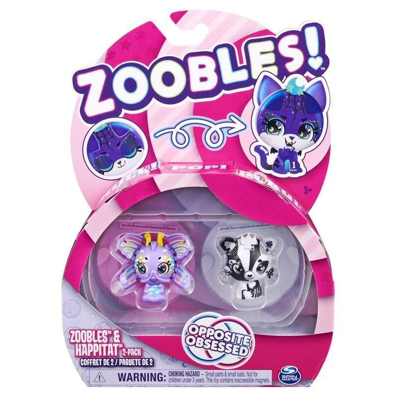 Buy 1 Get 1 Free Zoobles And Happitat Animal 2 Pack
