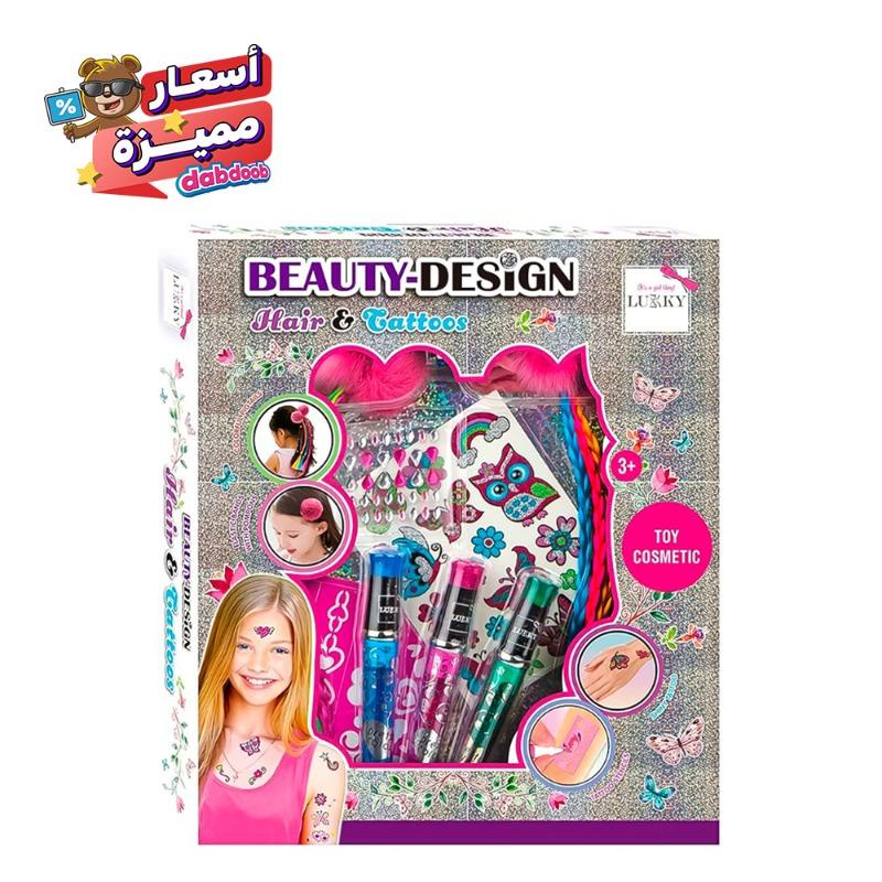 Lukky Set Beauty Design Hair And Tattoos