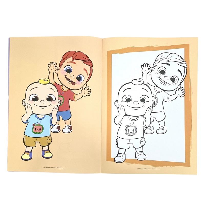 كوكوميلون - كتاب تلوين النسخ الملونة