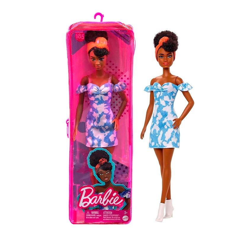 Barbie Fashionistas Doll - White And Blue Dress