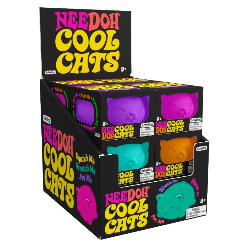 Schylling Cool Cats Nee Doh -Assorted