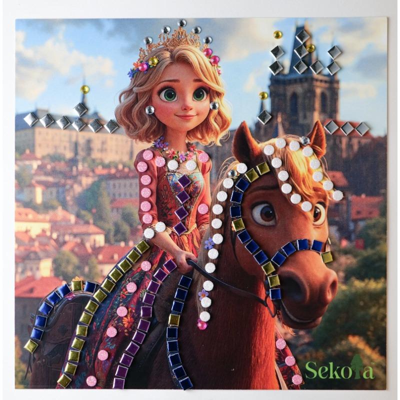 Sekoia Mosaic My Enchanted Princess - Creative Mosaic Art Set