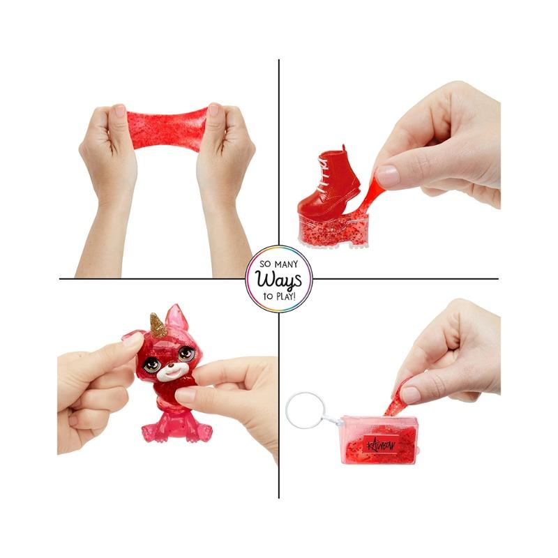 رينبو هاي - دمية روبي الكلاسيكية مع السلايم لون احمر