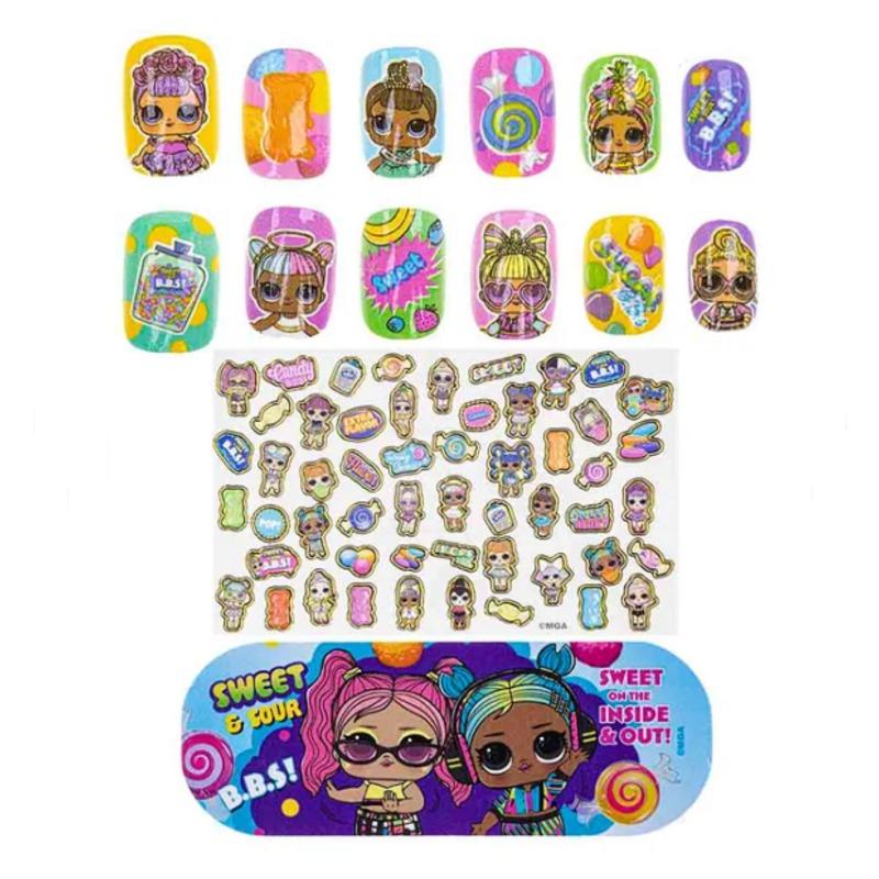 LOL Surprise Nail and Body Art Sticker Set