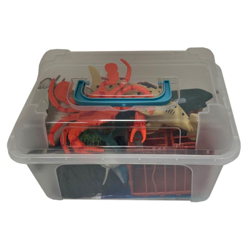 مجموعة حيوانات المحيط عدد 16 قطعة