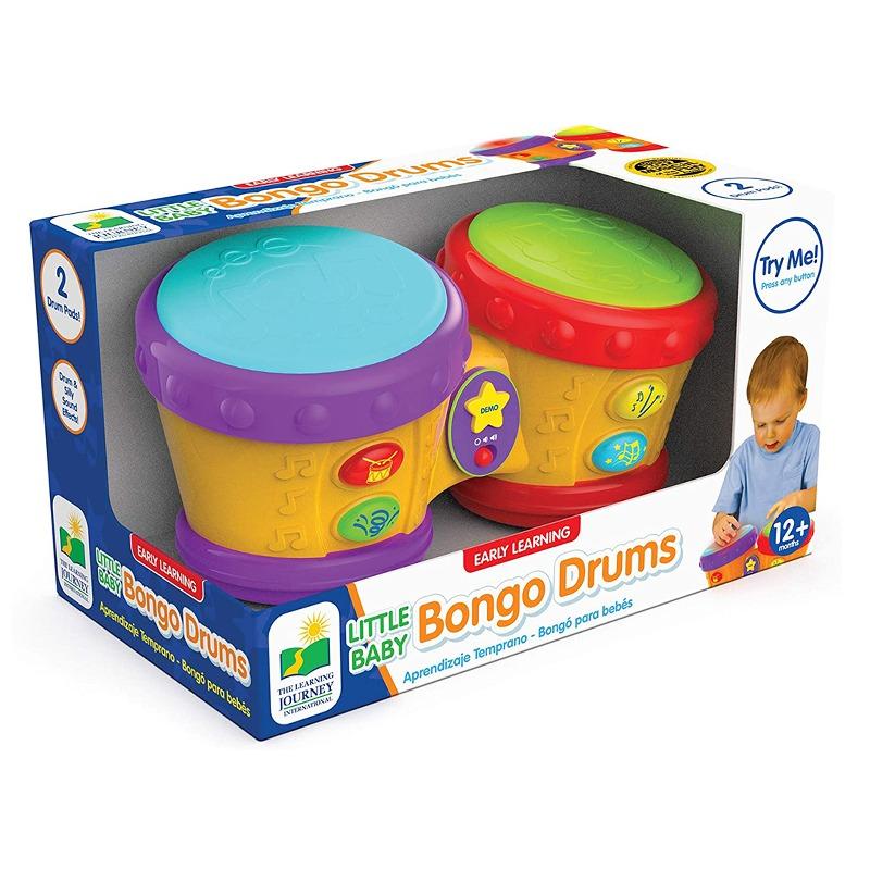 The Learning Journey Early Learning Little Baby Bongo Drums
