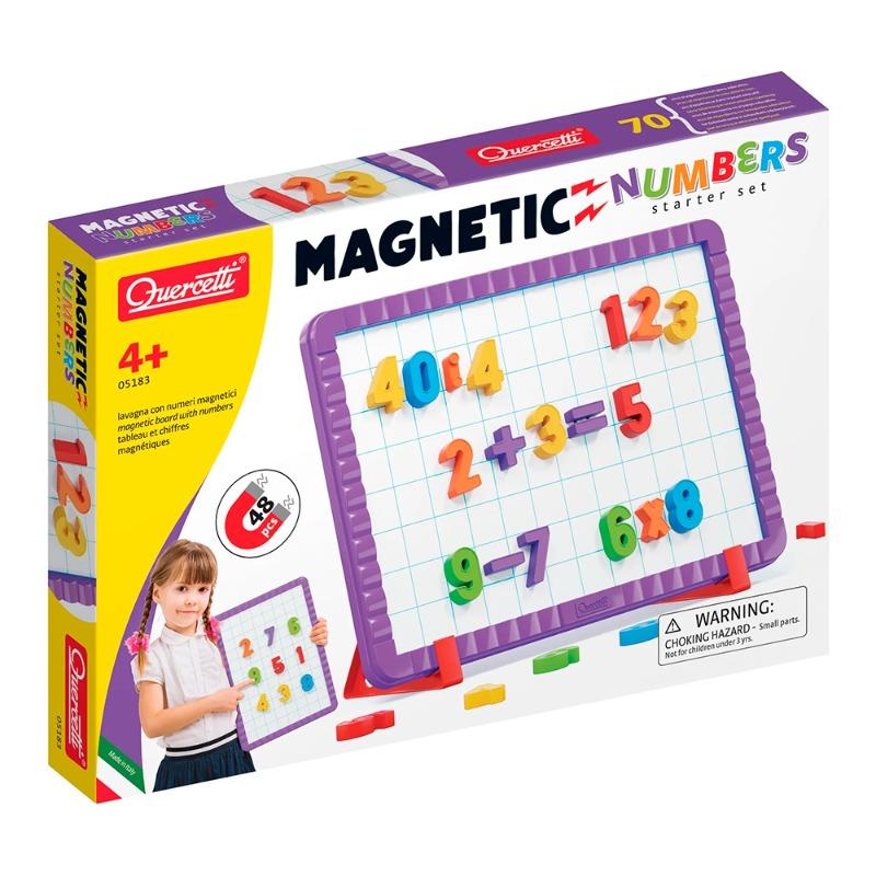 Quercetti Basic Numbers Set for Magnetic Whiteboard-48 Piece