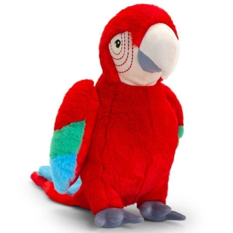 Keel Toys Keeleco Parrot Plush - 30 cm