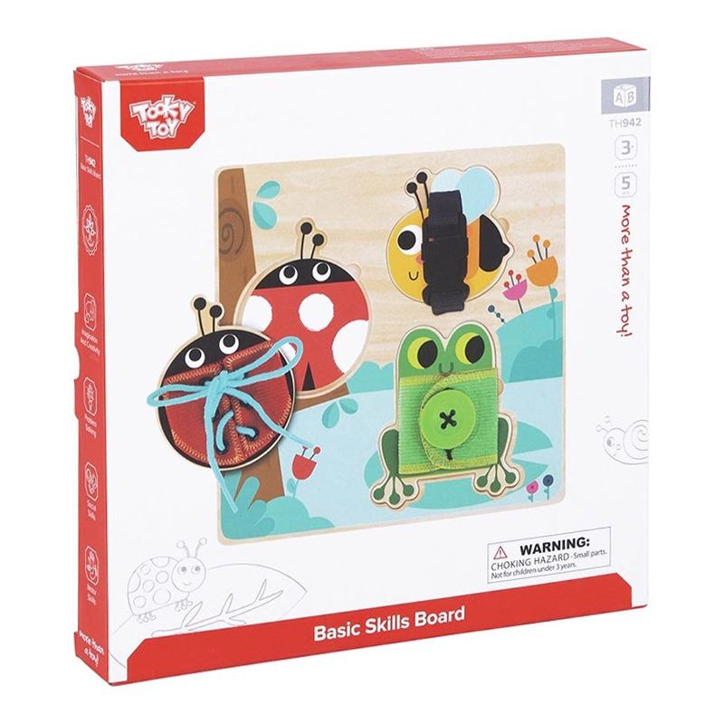 توكي توي - لوحة المهارات الأساسية الخشبية