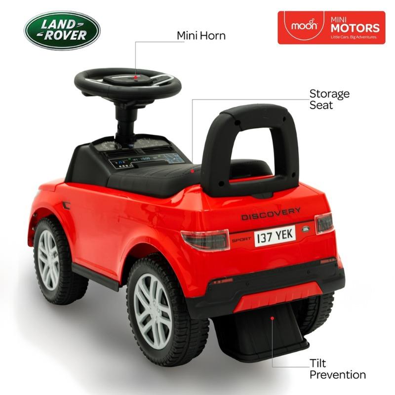 Moon Licenesed Land Rover Ride on Baby Sports Car -Red