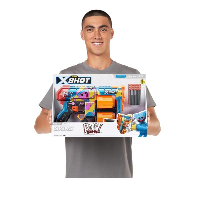 X-Shot Skins Dread Poppy Playtime 12Darts S1 -Multi Color