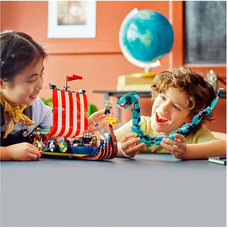 LEGO Creator 3 In 1 Viking Ship And The Midgard Serpent