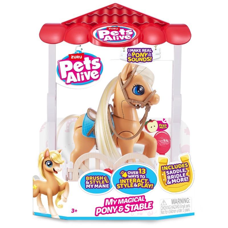 Pets Alive My Magical Pony Interactive Robotic Playset