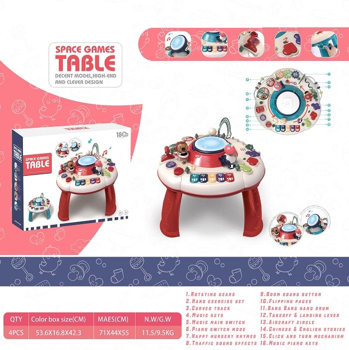 Musical Activity Table With Light
