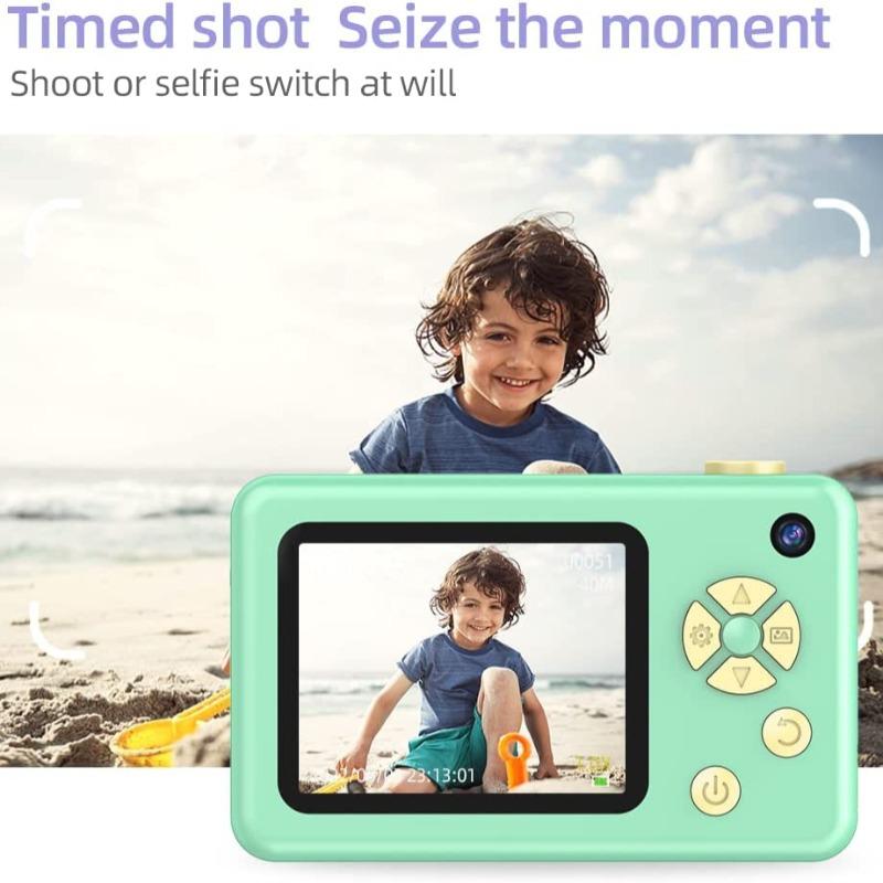 ماي كام - كاميرا ديجيتل للأطفال لون أخضر