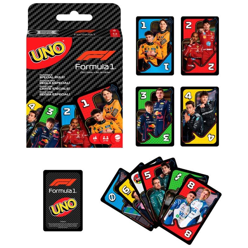 UNO Games F1 Card Game for Kids