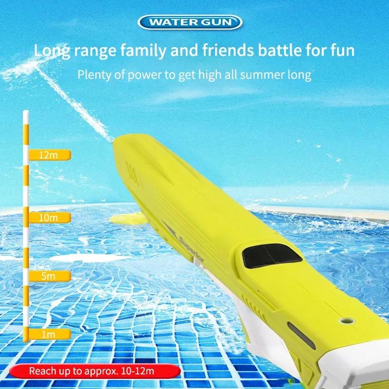 مسدس ماء لون أزرق