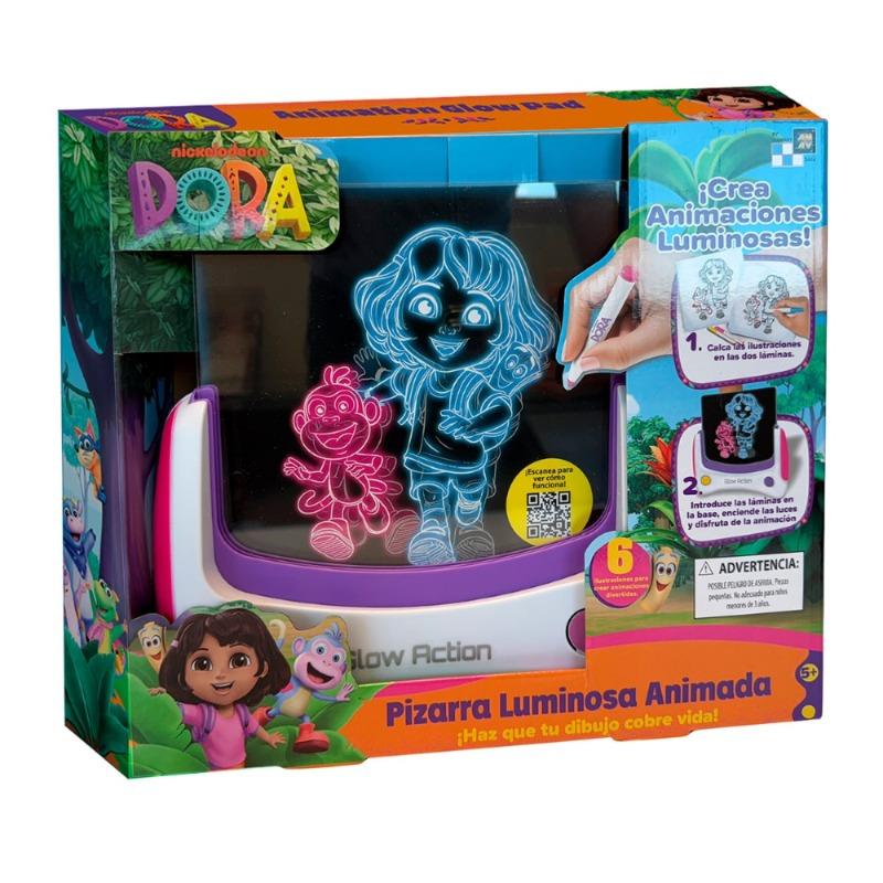 لوح رسم مضيء تفاعلي بشخصية دورا المستكشفة
