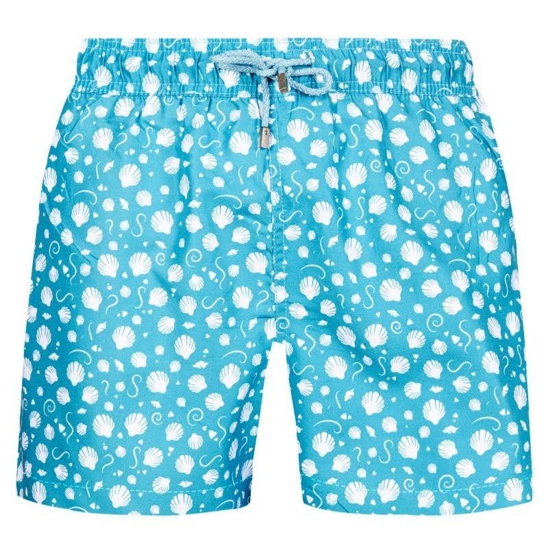 Seashell Kids Swimming Short Light Logo Shells