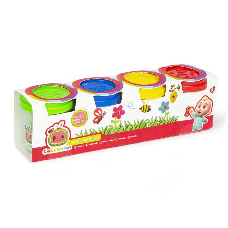 Cocomelon 4 Tubs Of Dough