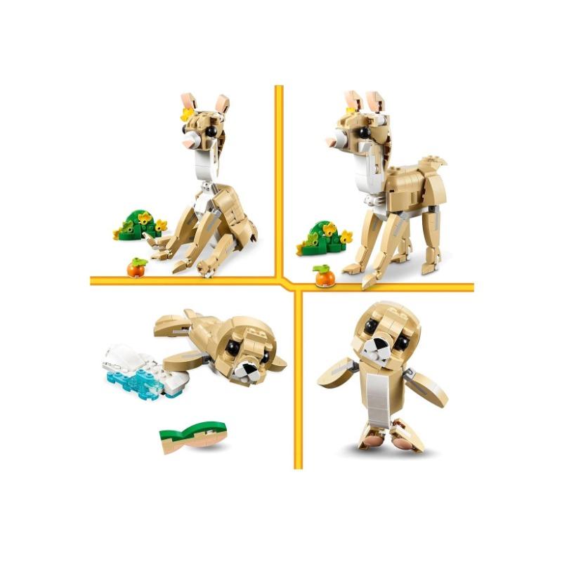 ليجو - مجموعة بناء كيوت بوني توي انيمال 3 في 1 (31162)