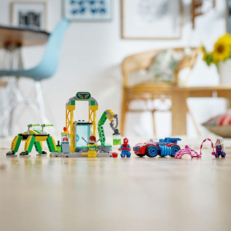 ليجو مارفل - سبايدر مان آت دوك أوكس لاب 131 قطعة