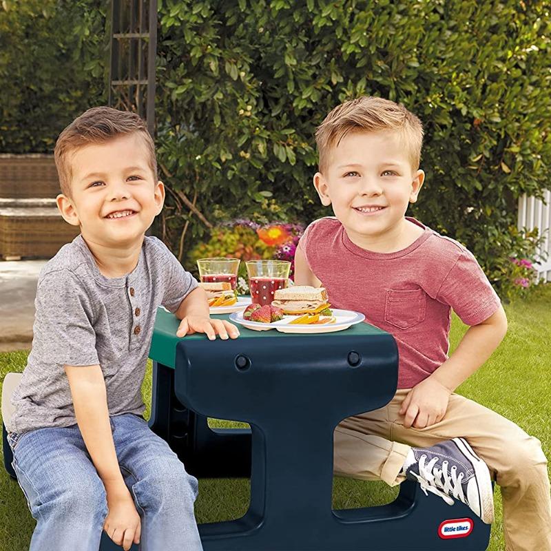 Little Tikes Junior Picnic Table - Blue