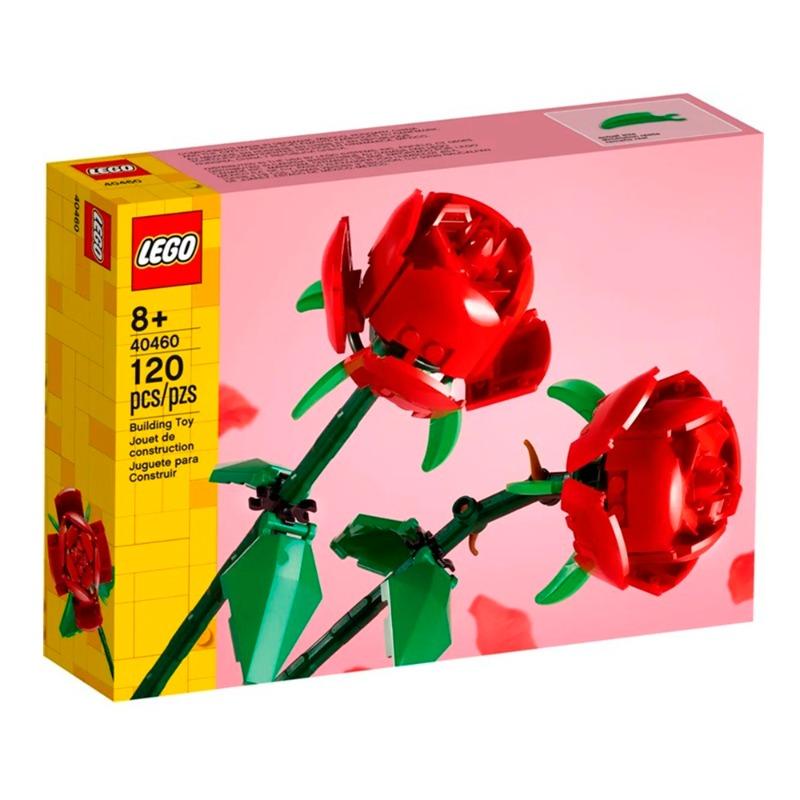 ليجو - مجموعة بناء الورد الأحمر