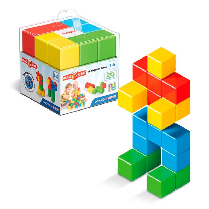 Geomag Magicube Full Color Recycled Crystal 24 Pcs