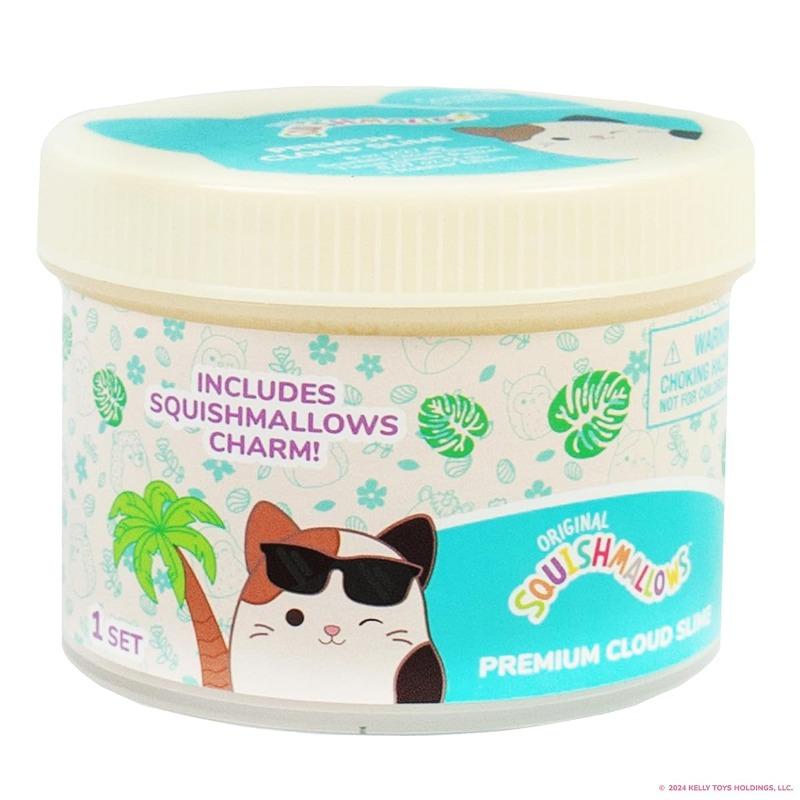 Squishmallows Slime Jar Premium Coconut Scented Slime - Cam