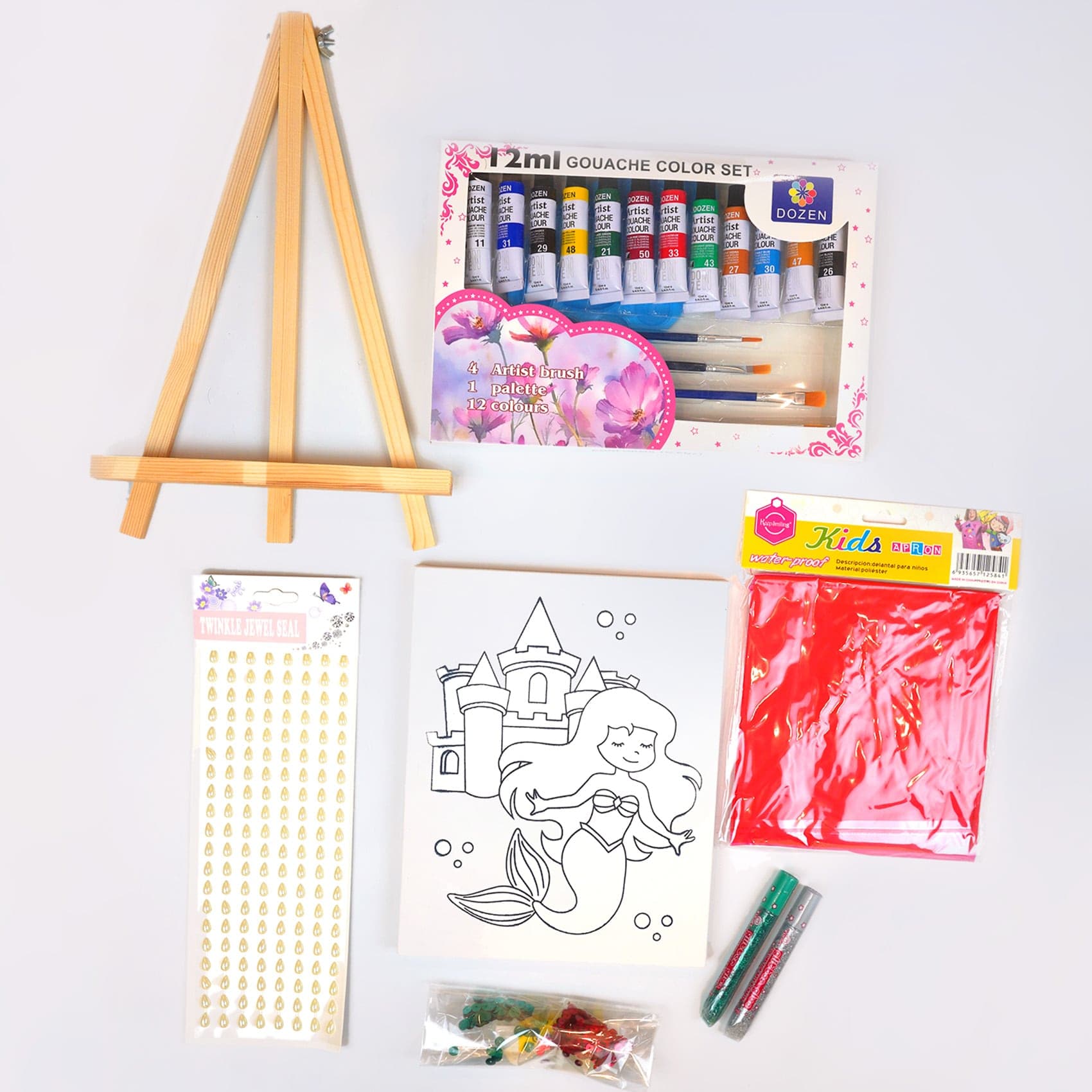 Artist Drawing Box - Mermaid
