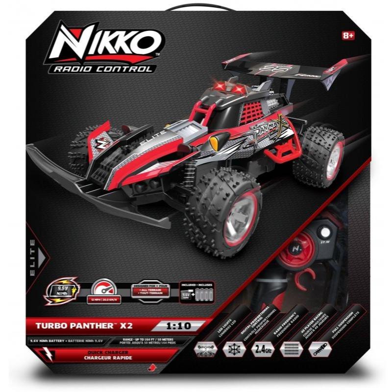 RC Turbo Panther X2 Car - Red