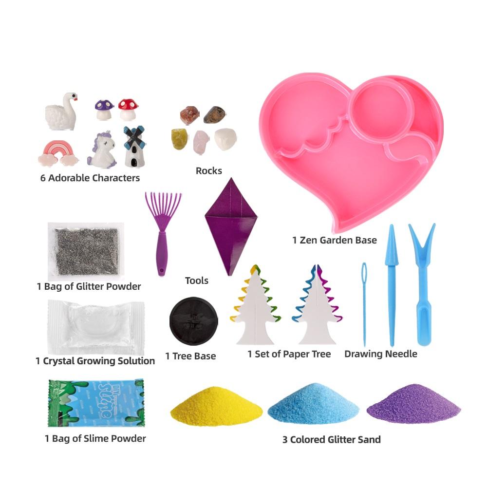 مجموعة لامعة صنع الحديقة الرملية