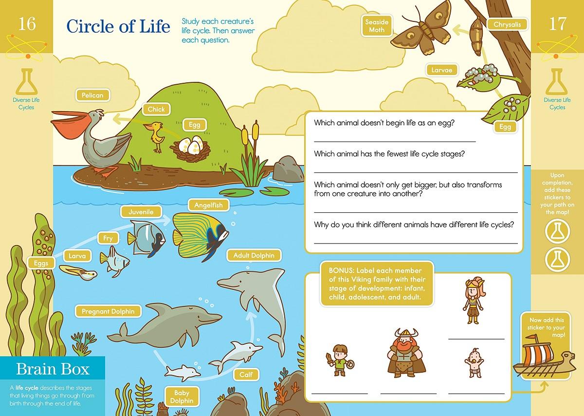 Brain Quest Workbook Get Ready For 4th Grade