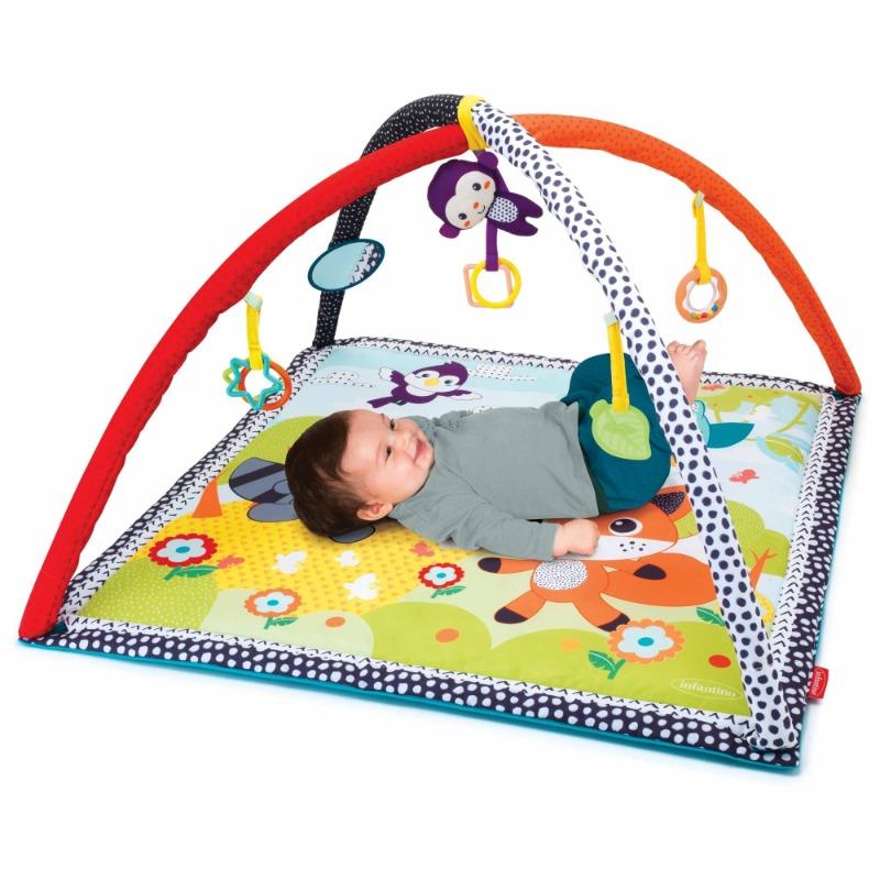 Infantino Safari Activity Gym And Play Mat