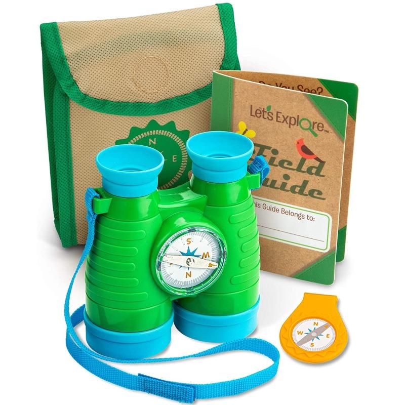 Melissa And Doug Binoculars And Compass Toy Play Set