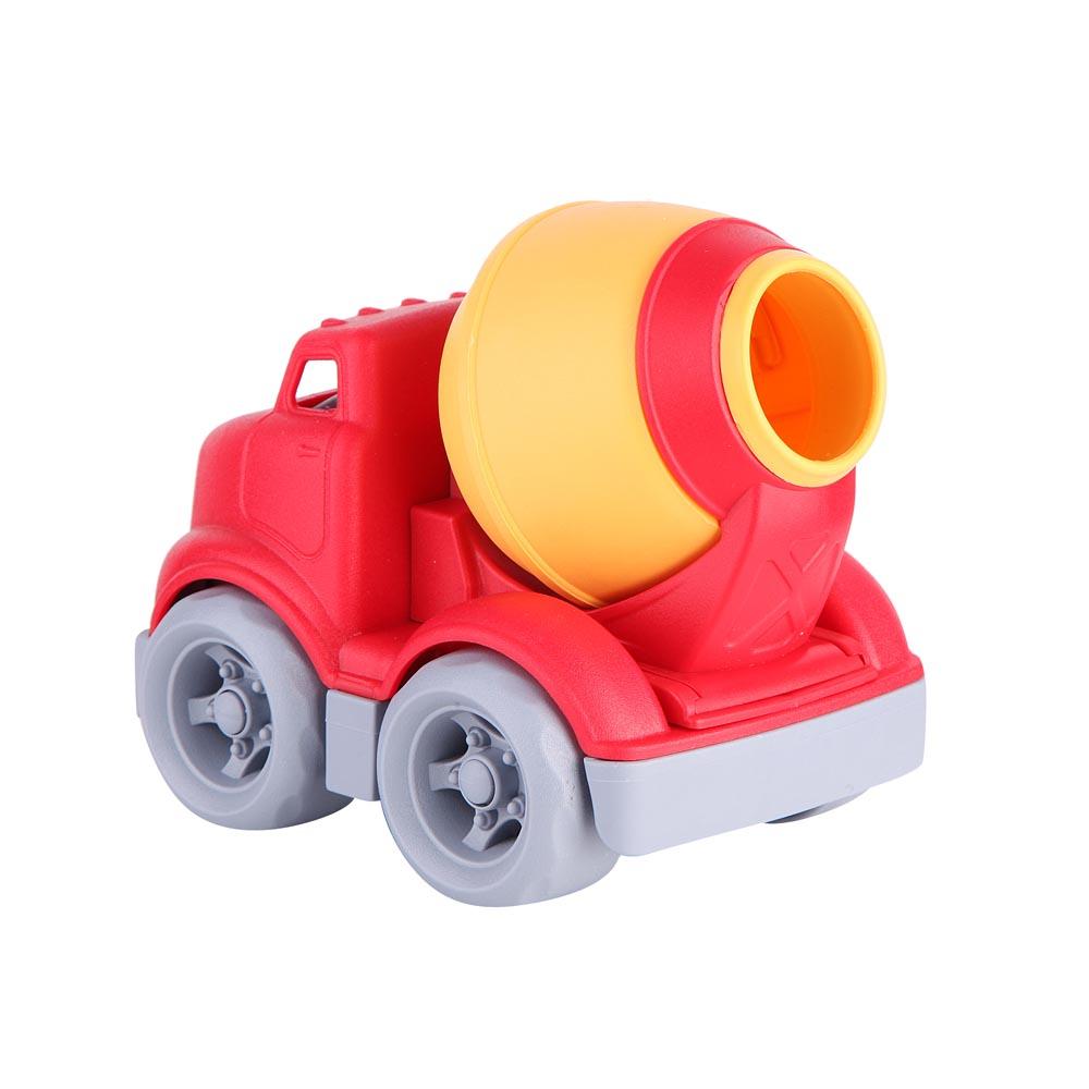 شاحنة خلاط الإسمنت ميني ميكسر - لون أحمر