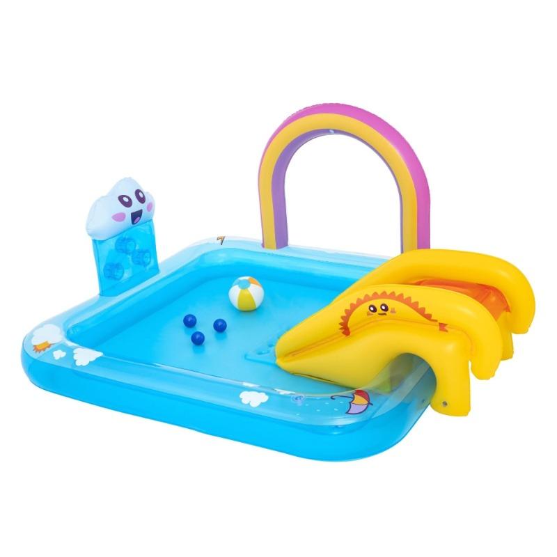 Bestway Rainbows 'N Rays Play Center – Colorful Kids Inflatable Pool
