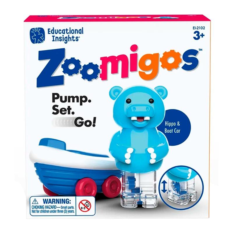 زوميجو - فرس النهر مع زورق الزوم زوم