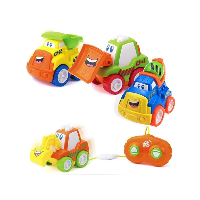 Race Along Truck With Remote Control - Multishapes