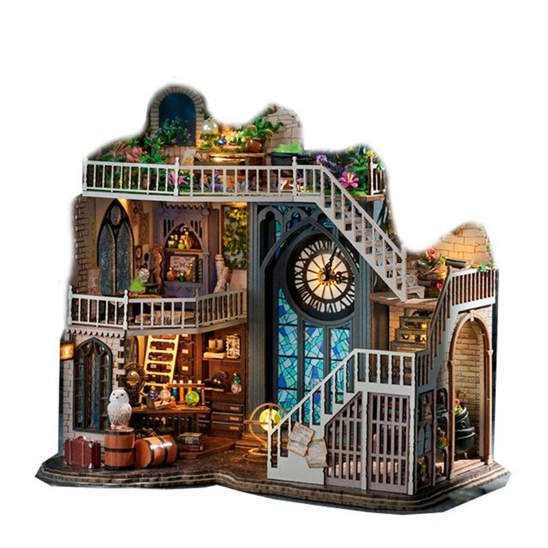 Magic Wooden Luminous House