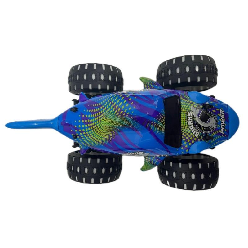 سيارة دفع رباعي لاسلكية بإضاءة ملونة – مقياس 1:16