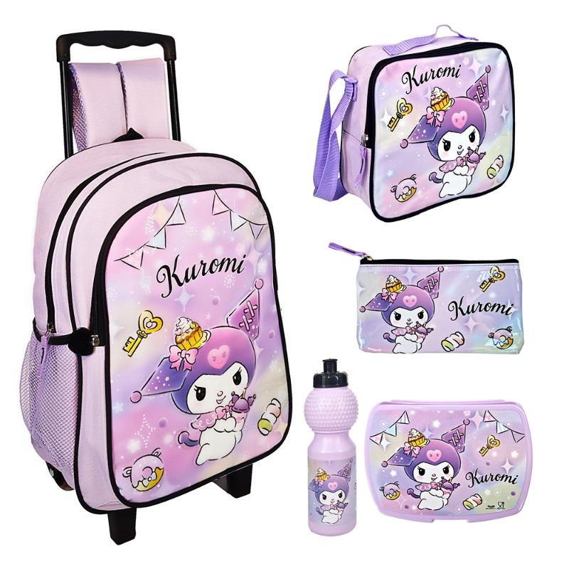 PROMOBOX Kuromi 5-Piece Trolley Set